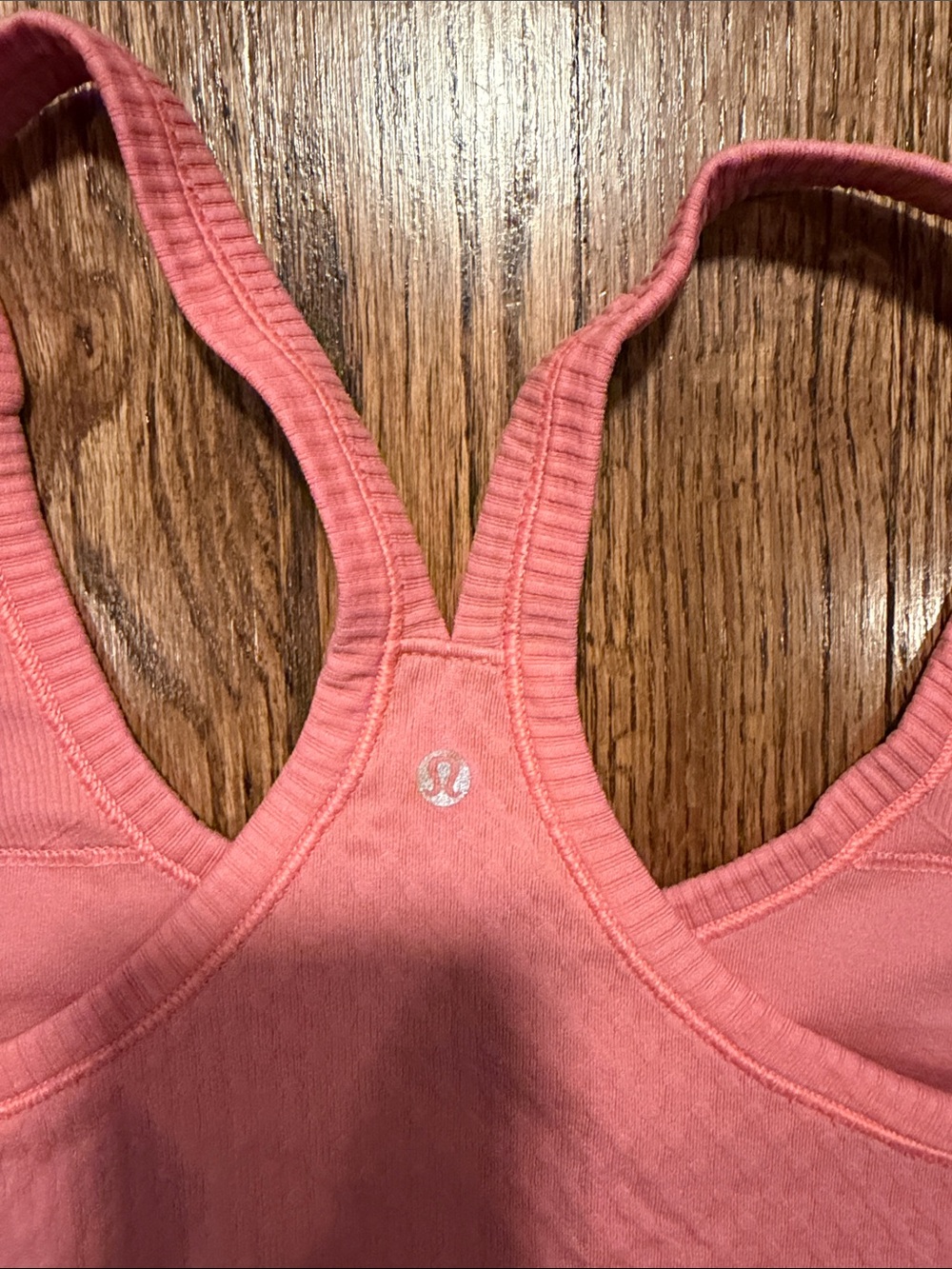 Lululemon Ebb to street Women's Ribbed Racerback Tank Top brier rose size 4 - Picture 6 of 6